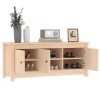 Shoe Cabinet 110x38x45.5 cm Solid Wood Pine