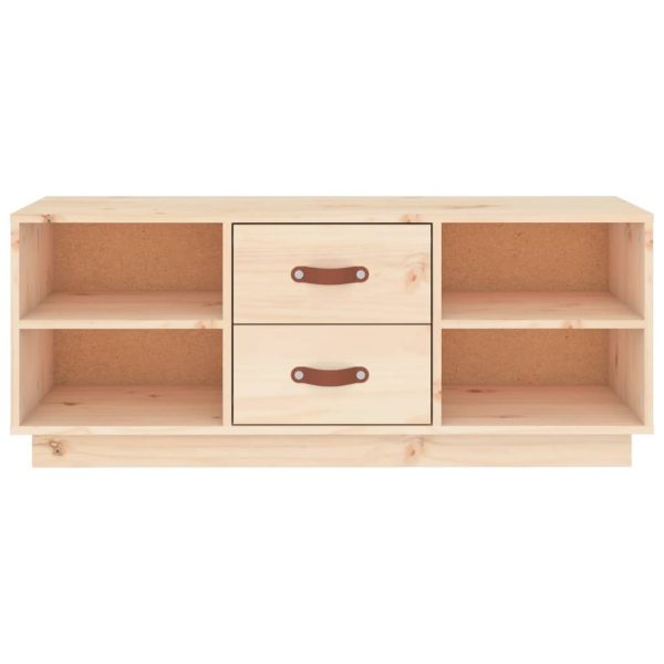 Harleysville TV Cabinet 100x34x40 cm Solid Wood Pine