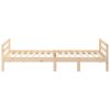 Wallaroo Bed Frame 92×187 cm Single Bed Size Solid Wood Pine – Brown