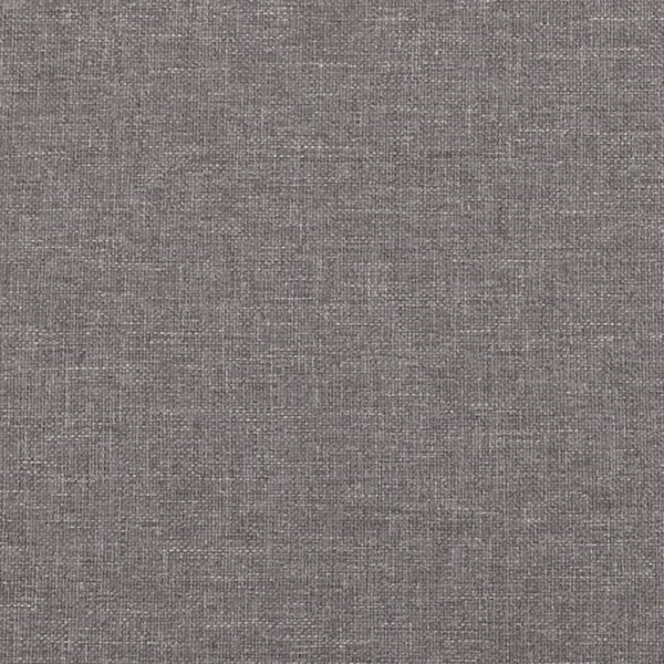 Escondido Sofa Chair with Footstool Fabric – Light Grey