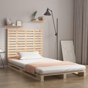 Wall Headboard Solid Wood Pine