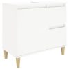 Bathroom Cabinet 65x33x60 cm Engineered Wood – White