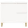 Bathroom Cabinet 65x33x60 cm Engineered Wood – White