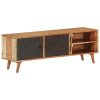 TV Cabinet 112x30x40 cm Solid Wood Acacia