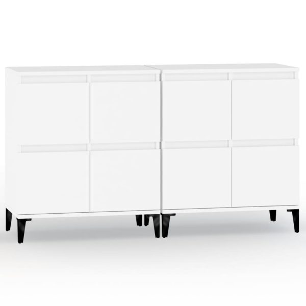 Sideboards 60x35x70 cm Engineered Wood – White, 2