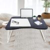 Extra Large Multifunctional Portable Bed Tray Laptop Desk (Black) EK-BT-101-OEJ