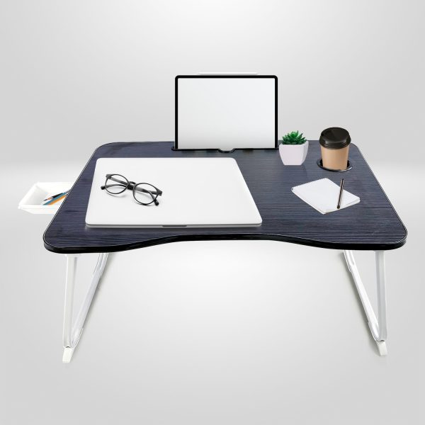 Extra Large Multifunctional Portable Bed Tray Laptop Desk (Black) EK-BT-101-OEJ