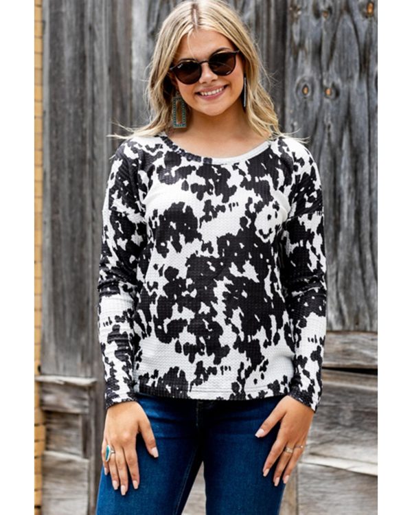 Azura Exchange U Neck Long Sleeve Top – 2XL