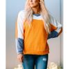 Azura Exchange Colorblock Dolman Sleeves Pullover Top – L