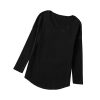 Azura Exchange V Neck Long Sleeve Knit Top – S