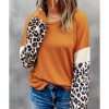 Azura Exchange Patchwork Sequin Long Sleeve Top – 2XL