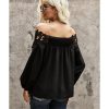 Azura Exchange Lace Off The Shoulder Top – 2XL