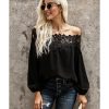 Azura Exchange Lace Off The Shoulder Top – 2XL