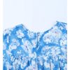 Azura Exchange Floral Print Puffy Sleeve Blouse – L