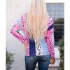 Azura Exchange Leopard Print Long Sleeve Blouse – 2XL