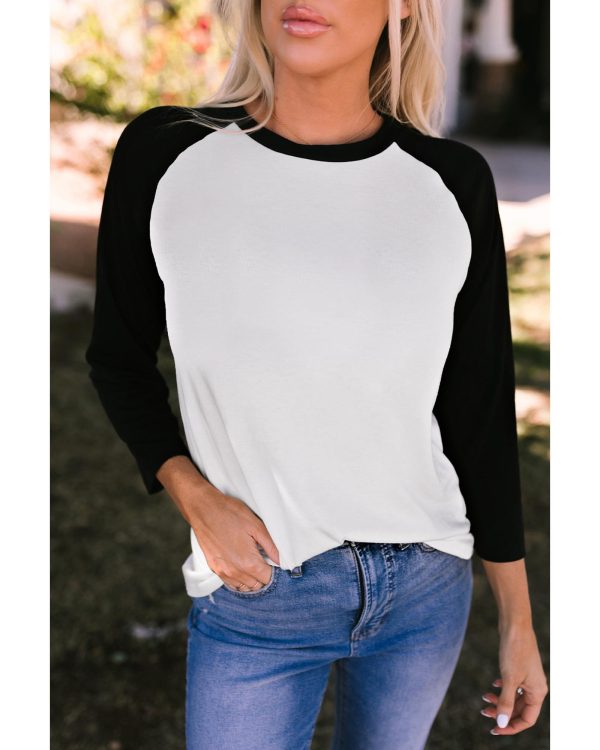 Azura Exchange Raglan Sleeve Pullover Top – M