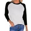 Azura Exchange Raglan Sleeve Pullover Top – M