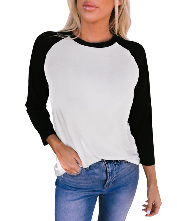 Azura Exchange Raglan Sleeve Pullover Top – M