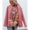 Azura Exchange Floral Split V Neck Bubble Sleeves Shift Top – L