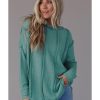 Azura Exchange Waffle Knit Loose Top – L