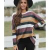 Azura Exchange Colorful Stripe Tunic Top – L