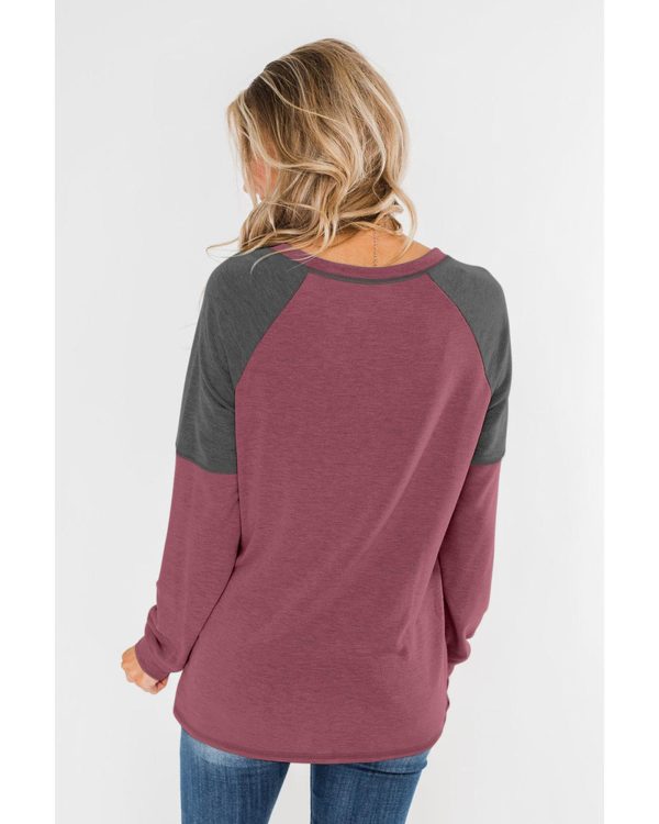 Azura Exchange Raglan Sleeve Top – M