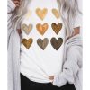 Azura Exchange Kind Heart Print T-shirt – L