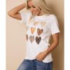 Azura Exchange Kind Heart Print T-shirt – L