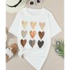 Azura Exchange Kind Heart Print T-shirt – L