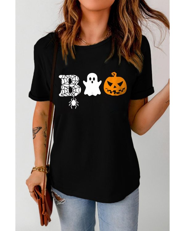 Azura Exchange Halloween Graphic Print T-Shirt – L