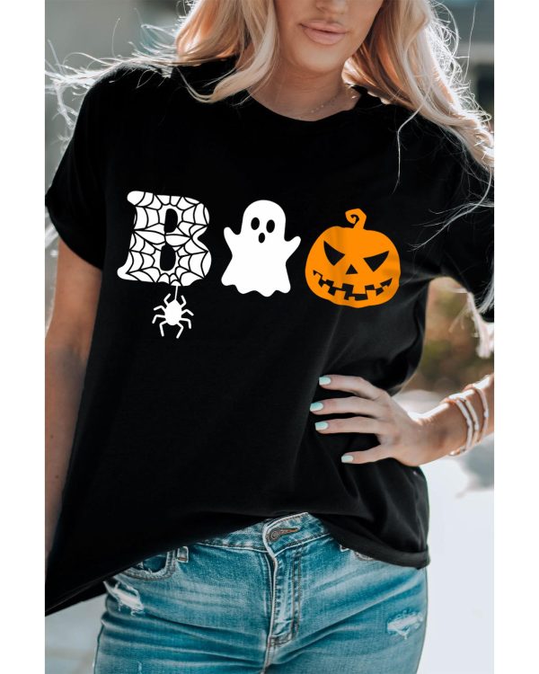 Azura Exchange Halloween Graphic Print T-Shirt – L