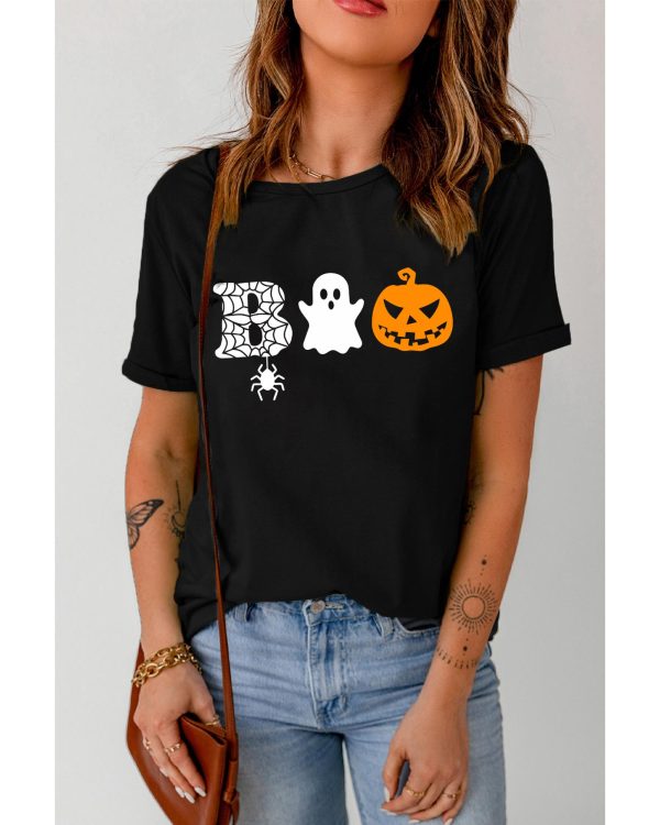 Azura Exchange Halloween Graphic Print T-Shirt – L