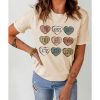 Azura Exchange Heart Shaped Letters Print Crewneck Graphic Tee – 2XL