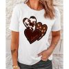 Azura Exchange Heart Print T-shirt – L