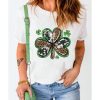 Azura Exchange Clover Graphic T-shirt – L