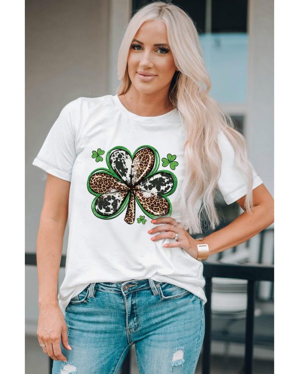 Azura Exchange Clover Graphic T-shirt – L