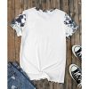 Azura Exchange Dyed Bleached T-Shirt – L