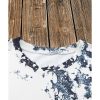 Azura Exchange Dyed Bleached T-Shirt – L