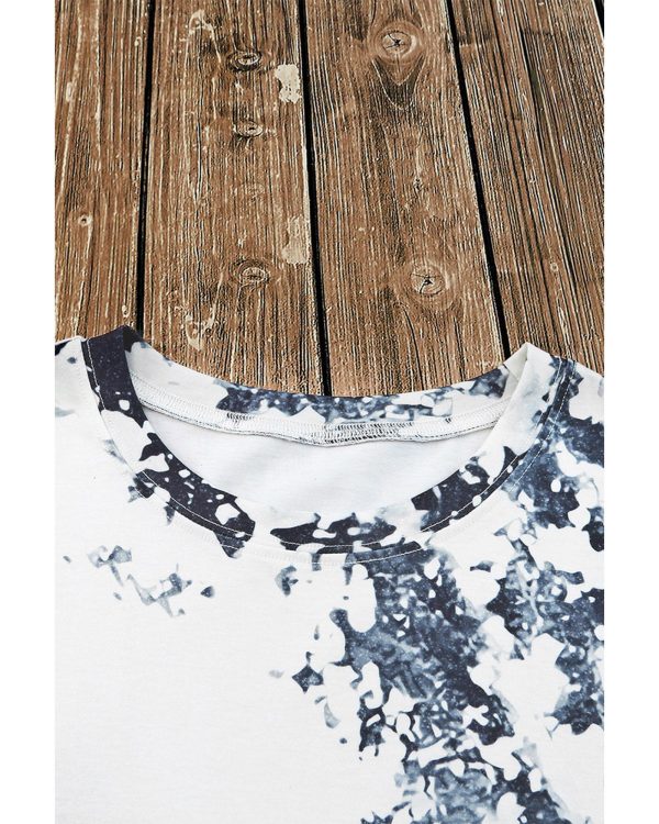 Azura Exchange Dyed Bleached T-Shirt – L