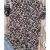 Azura Exchange Animal Print Bleached T-Shirt – L