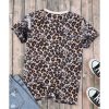 Azura Exchange Animal Print Bleached T-Shirt – L