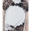 Azura Exchange Animal Print Bleached T-Shirt – L