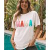 Azura Exchange MAMA Letter Print T-Shirt – L