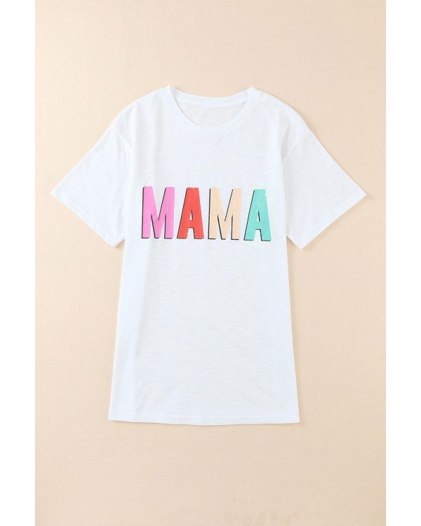 Azura Exchange MAMA Letter Print T-Shirt – L