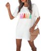 Azura Exchange MAMA Letter Print T-Shirt – L