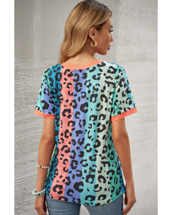 Azura Exchange Leopard Print T-shirt – L