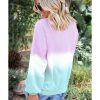 Azura Exchange Color Block Tie Dye Pullover Sweatshirt – 2XL