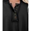 Azura Exchange Button Trim Hoodie – L