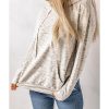 Azura Exchange Marbled Drawstring Cropped Hoodie – L