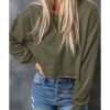 Azura Exchange Cropped Drop Shoulder Sweatshirt – 2XL